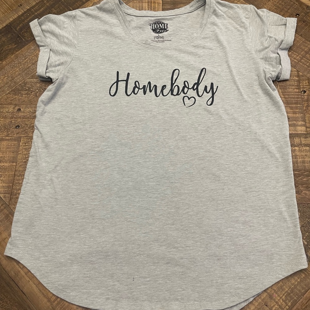 Homebody Light Gray Women's Short Sleeve Tee